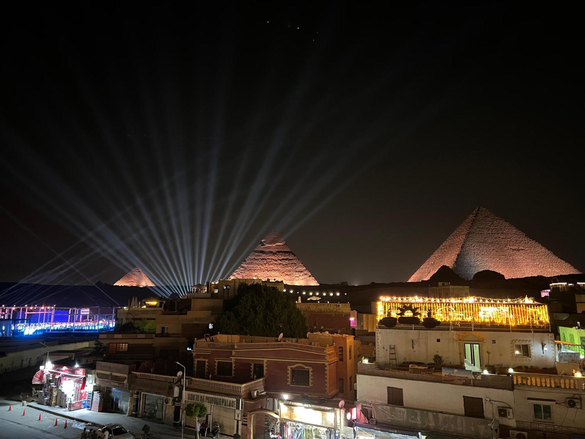 Pyramids Top In El El Cairo Exterior foto